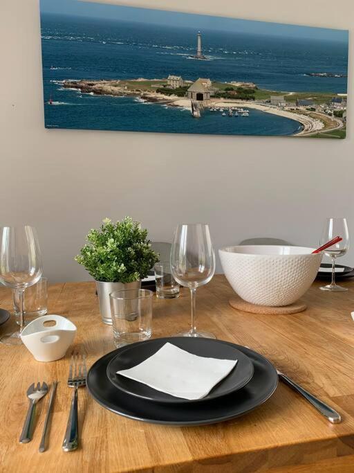 Maison Bord De Mer Dans La Petite Irlande Auderville Extérieur photo
