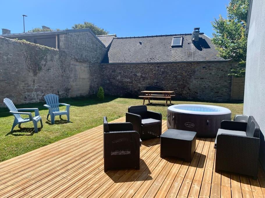 Maison Bord De Mer Dans La Petite Irlande Auderville Extérieur photo
