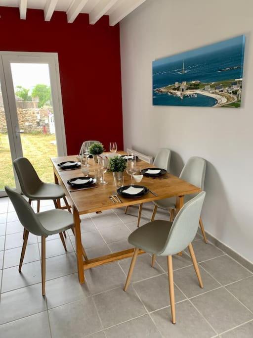 Maison Bord De Mer Dans La Petite Irlande Auderville Extérieur photo